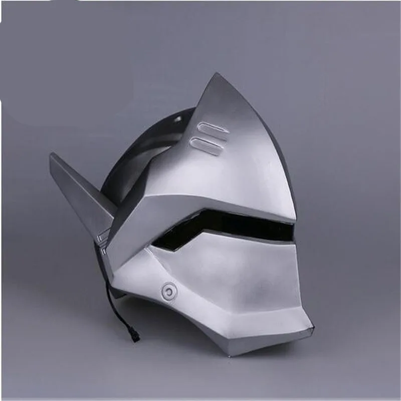 OW Game Over Genji Overhead Clock Helmet With Light Cosplay Mask PVC Helmet Halloween Carnival Party Prop