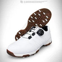 Водонепроницаемая обувь для гольфа для женщин; обувь с автоматической ручкой; кружевные кроссовки для гольфа; Женская дышащая нескользящая обувь для тренировок; AA51026