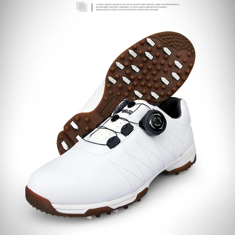 Waterproof Golf Shoes for Women Automatic Knob Shoeslace Golf Sneakers Ladies Breathable Skidproof Training Shoes AA51026 Waterproof Golf Shoes for Women Automatic Knob Shoeslace Golf Sneakers Ladies Breathable Skidproof Training Shoes AA51026