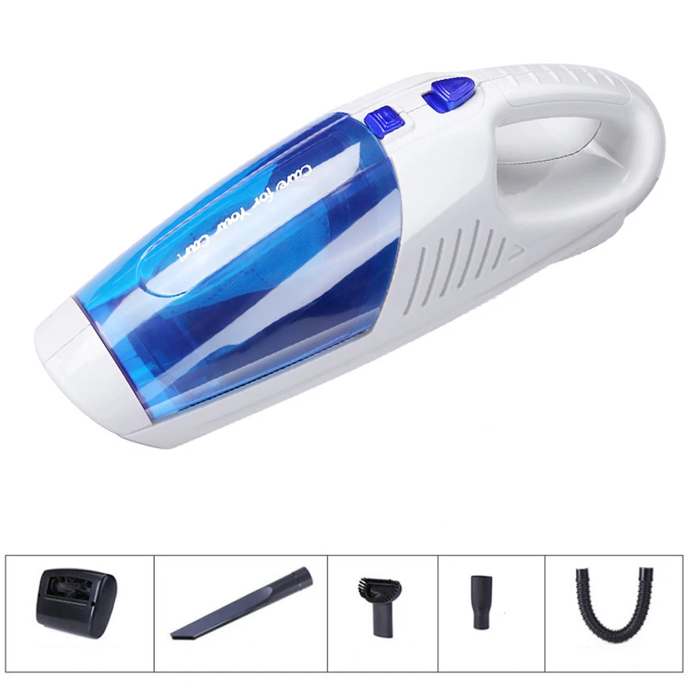 

DC 12V Rechargeable Mini Car Vacuum Cleaner for Auto High Power Lightweight Handheld Wireless Manual Vacuum Cleaner 120W
