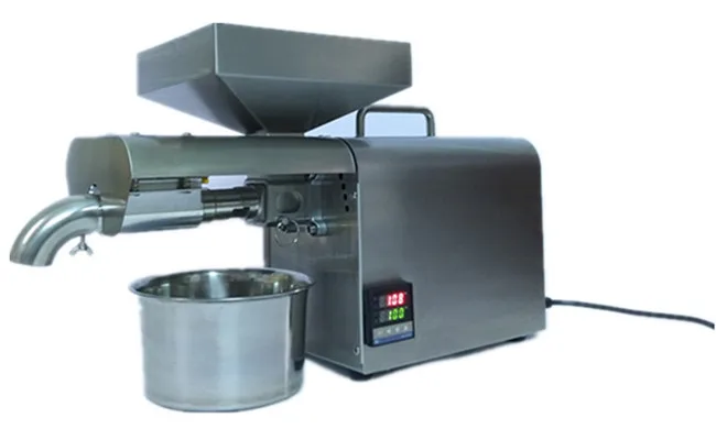 Automatic mini screw oil press machine_