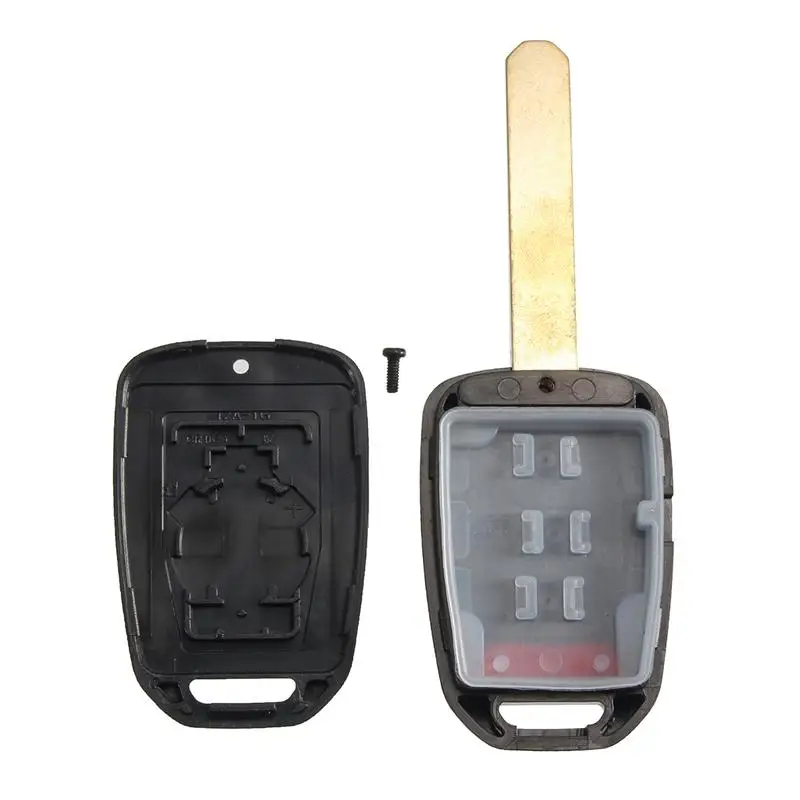 4 кнопки чехол ключа дистанционного управления автомобилем Оболочка Чехол Замена для Honda/Accord 2013