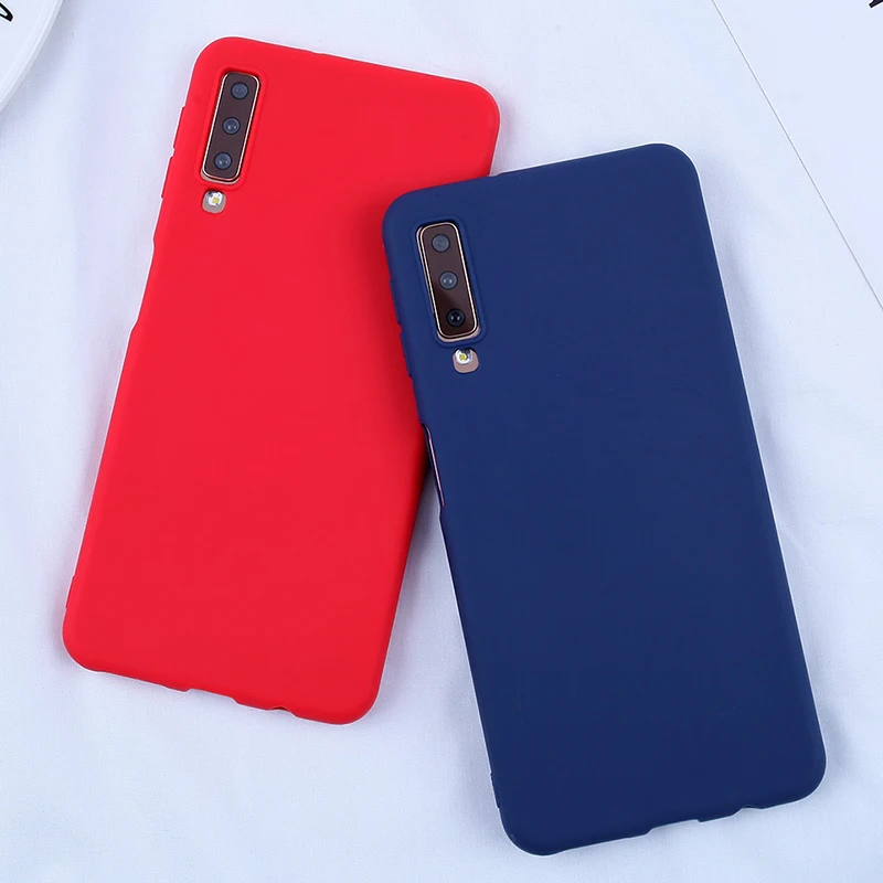 

Candy Color Cases For Samsung Galaxy A8 2018 Case Phone Cover For Samsung Galaxy s10 S10E S10 S8 S9Plus A5 A3 A7 2017 J4 J6 Plus