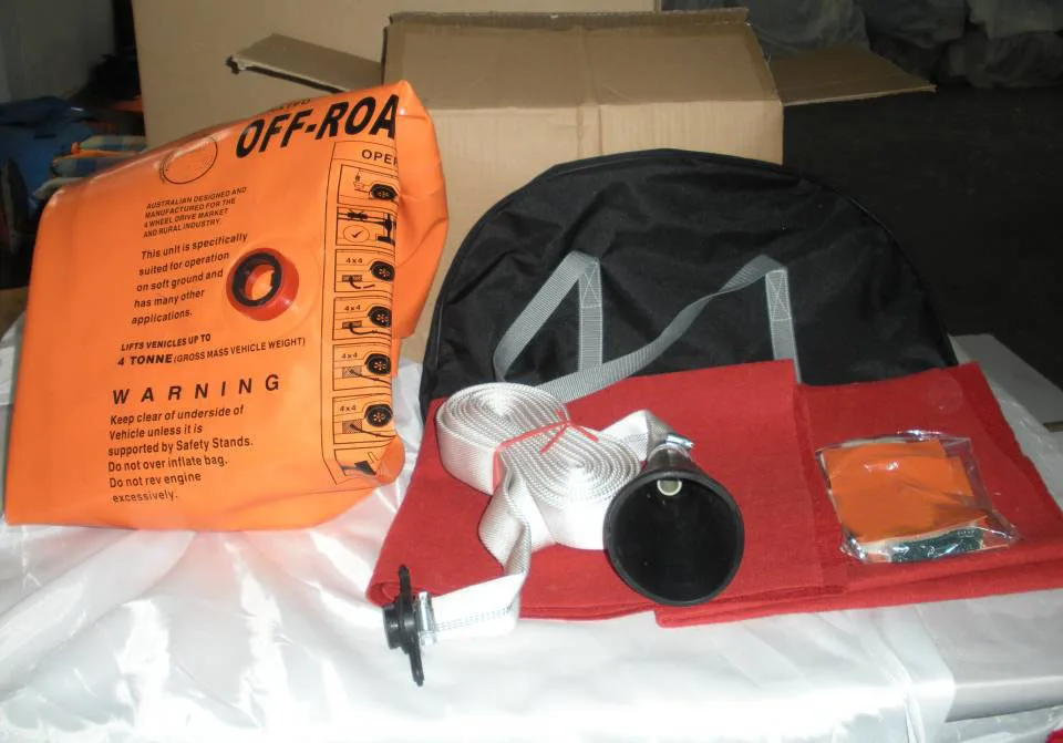NEW ARRIVAL 3 Ton Exhaust Air Jack And Inflatable jack Exhaust and pump
