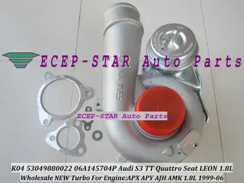 

K04 53049700020 53049880020 06A145704P TURBO Turbocharger For Audi S3 TT Qua-ttro For Seat LEON 1.8T 99-06 APX APY AJH AMK 210HP