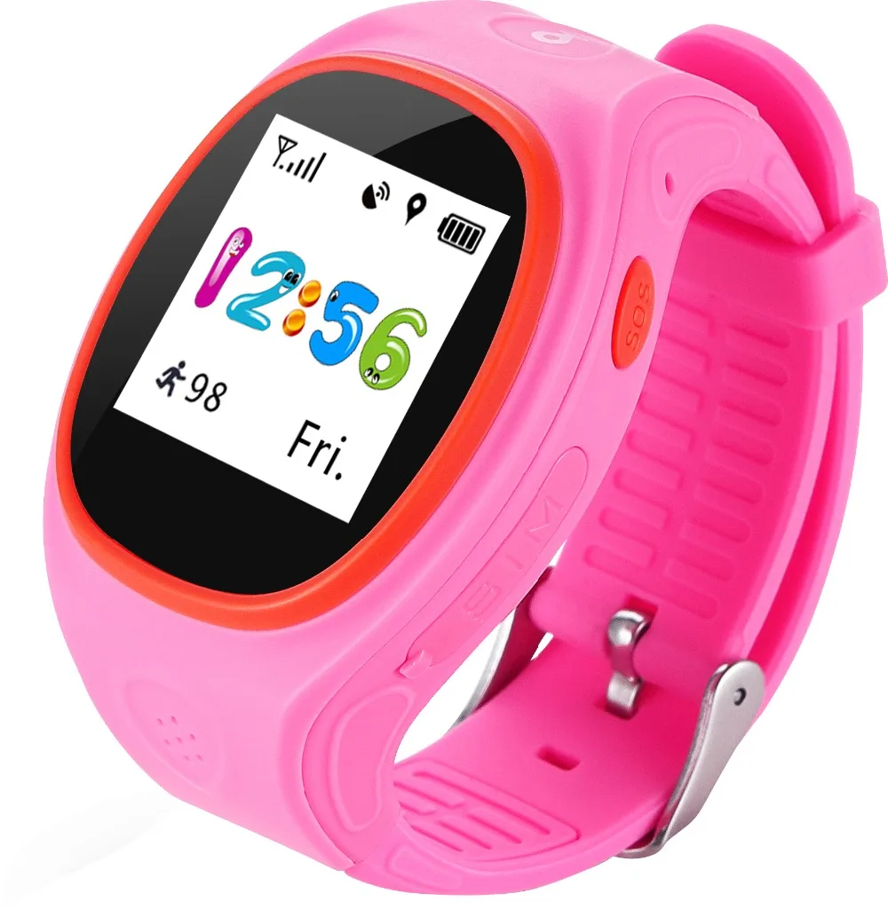 S866a kids waist gps tracking sim card smart watch with sos lbs mini
