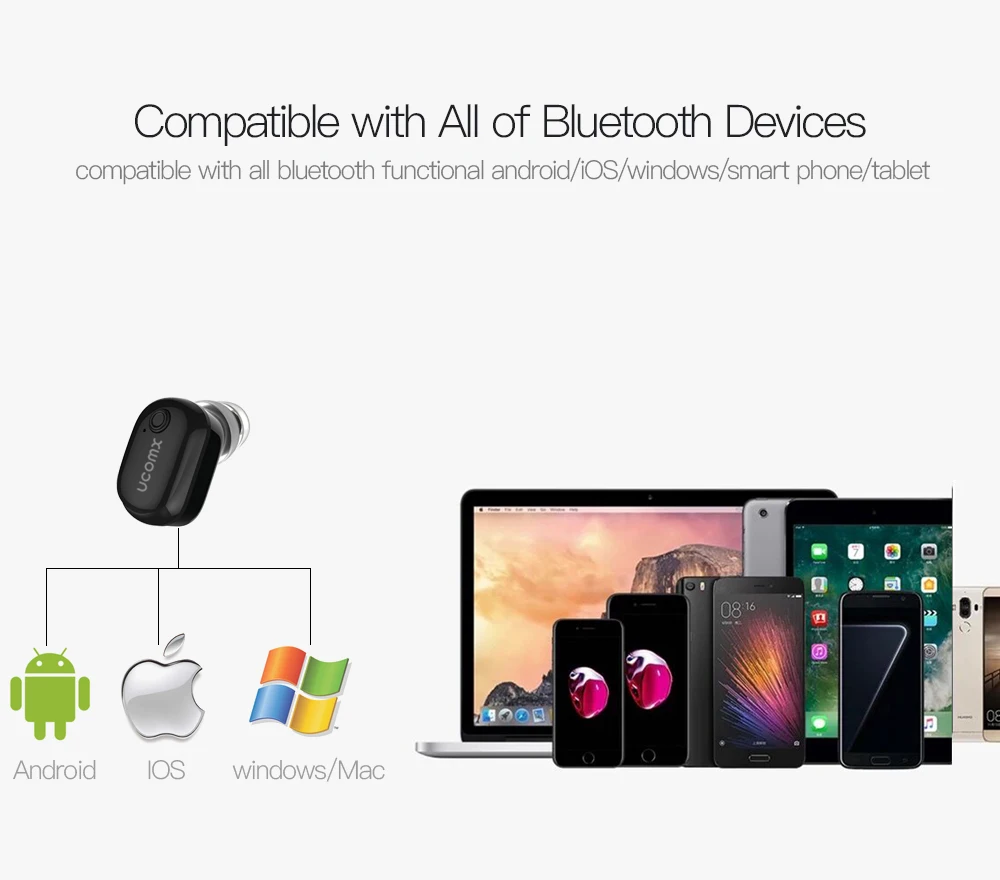 TCunPT Мини Bluetooth наушники Беспроводной наушники гарнитура наушники Handsfree невидимые наушники-капли для iPhone xiaomi huawei телефон