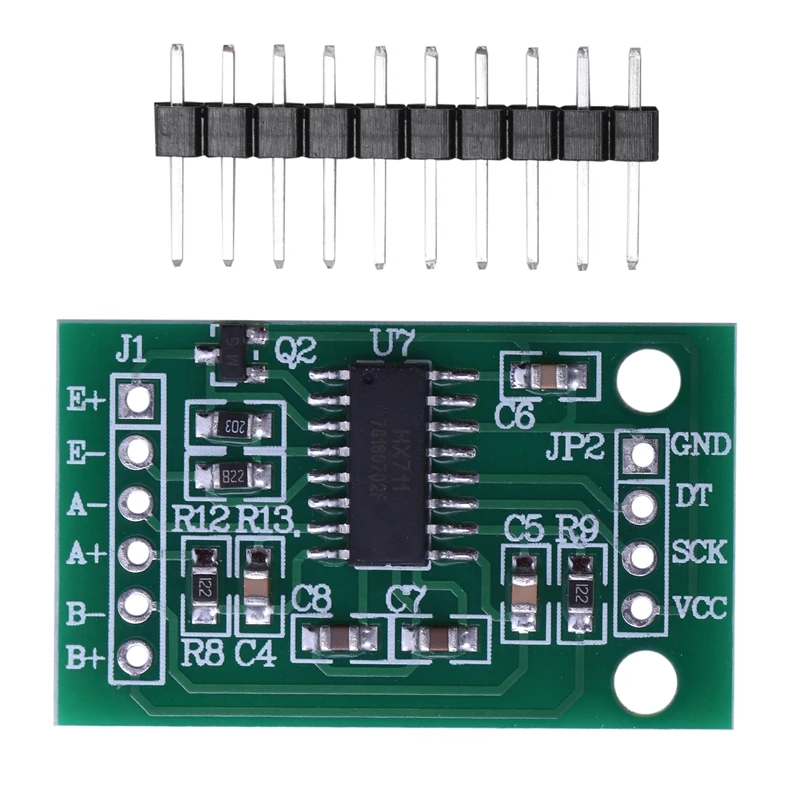 5 шт. HX711 датчик взвешивания двухканальный 24 бит точность A/D Модуль Датчик Давления Два выбираемых дифференциальный вход каналов