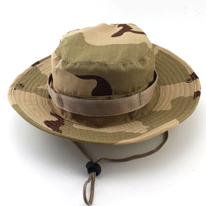 Тактические страйкбол Снайпер камуфляж Boonie шапки непальская Кепка военные шапки армейские мужские американские военные солнцезащитные Sombrero