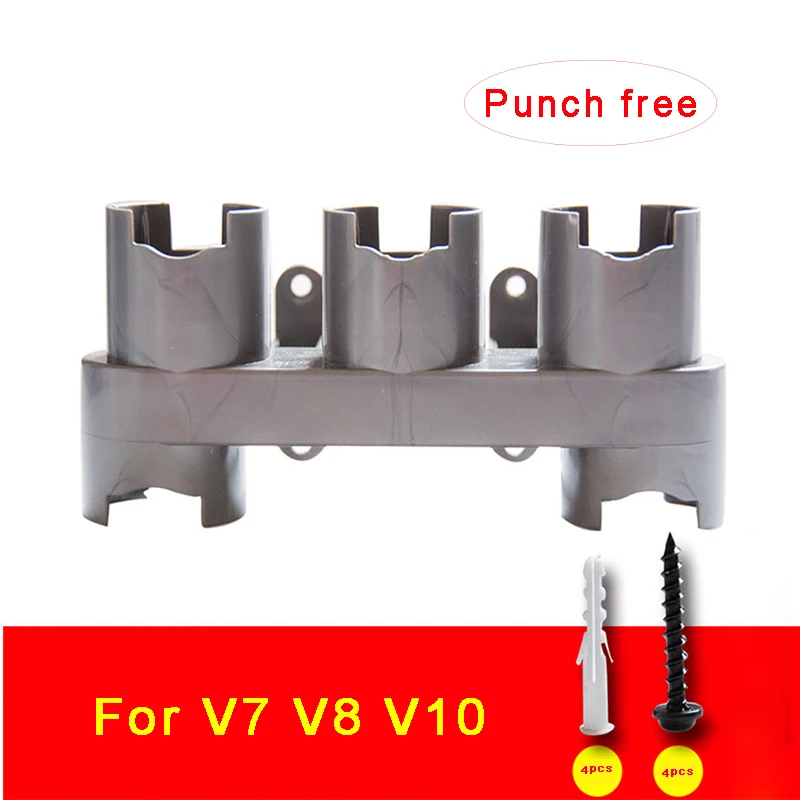 

Vacuum Cleaner Part Storage Holder for Dyson V10, V8, V7 Absolute Brush Stand Tool Nozzle Base Bracket Docks Station Accessories