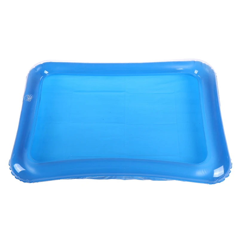 

60*45cm Dynamic Sand Tray Indoor Magic Play Sand Children Toys with Space Inflatable Plastic Mobile Table