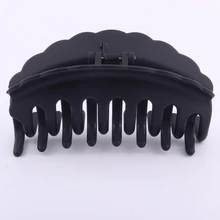 

2018 Newest solid Hair Claw Clip Headwear For Women Big Size Plastic Taking Shower Hair Clamps Beauty Tools For Hair Deviece