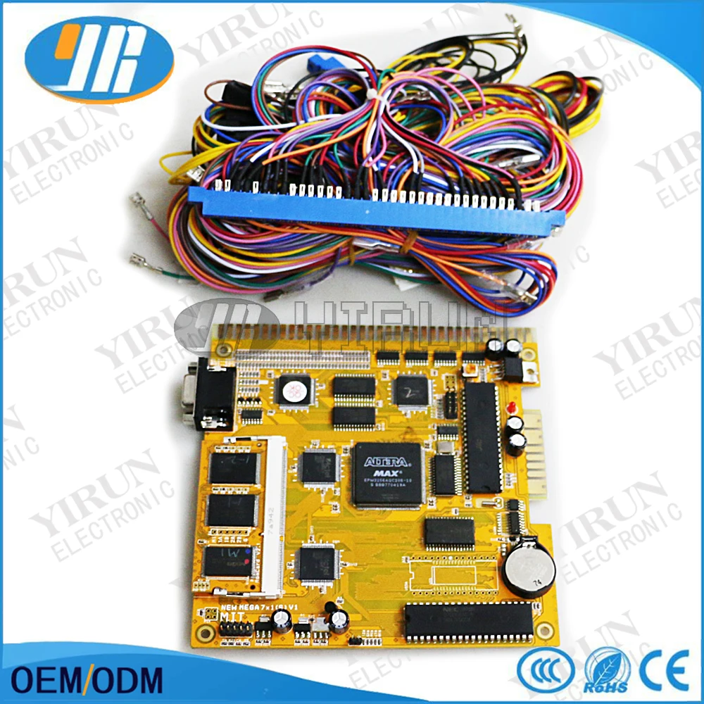 Мега 7 в 1(S) V1 игровой слот доска с 36+ 10 pin жгут проводов для казино машина азартные игры машина