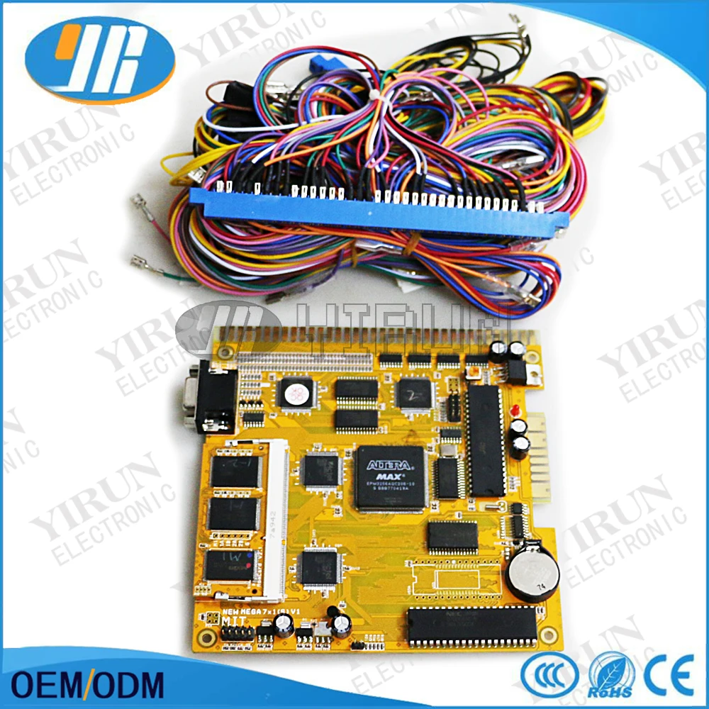 New Mega 7 in 1 (S) V1 Slot game board with 36+10 pin wiring harness for Casino Machine gambling Machine-in Coin Operated Games from Sports & Entertainment ...