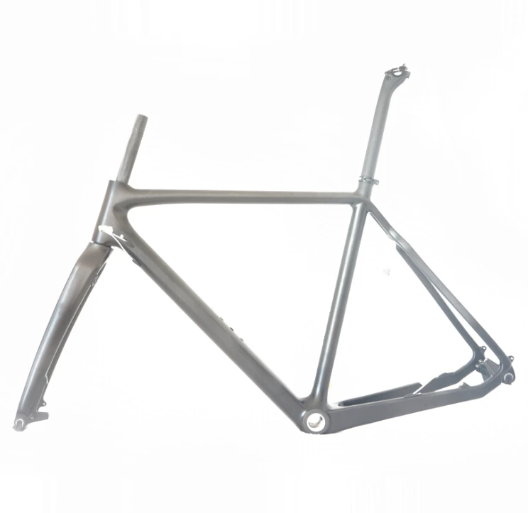 Flash Deal Cyclocross Frame Disc Brake Rear Drop 135*9QR Carbon Fiber Cyclocross Bicycle Frame Disc Brake 5