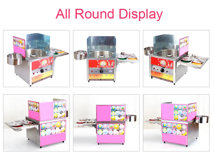JIQI Коммерческая необычная машина для изготовления сладких хлопковых конфет с газом, машина для изготовления сахарной ваты candyfloss, оборудование для закусок, детское цветочное оборудование