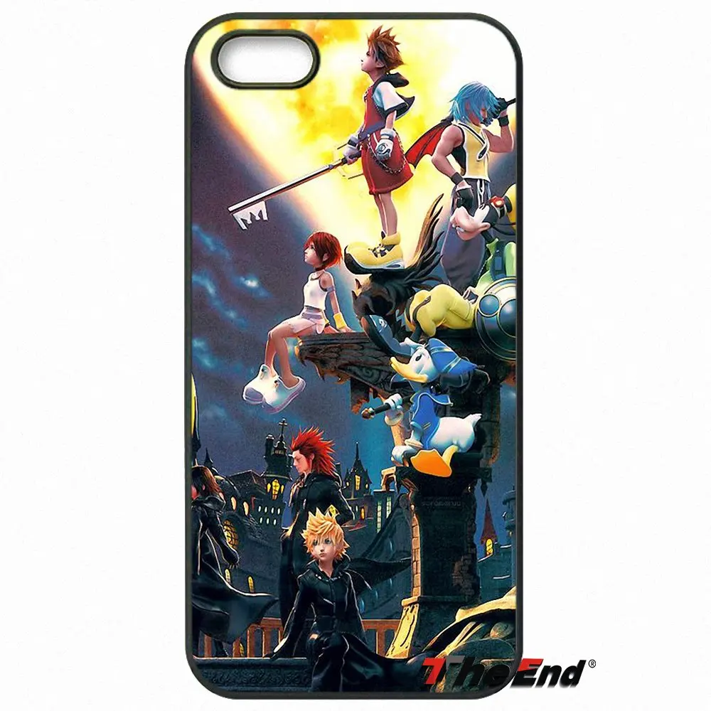 Для Samsung Galaxy A3 A5 A7 A8 A9 J1 J2 J3 J5 J7 Prime 2015 2016 2017 аниме Королевство Сердца витражные