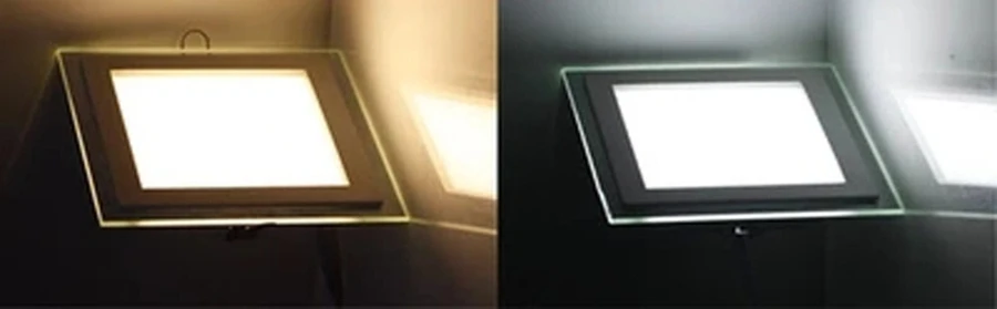 Square are LED Panel Light 6W 12W 18W Round Downlight AC85-265V LED Surface Ceiling Lamp For Kitchen Lighting