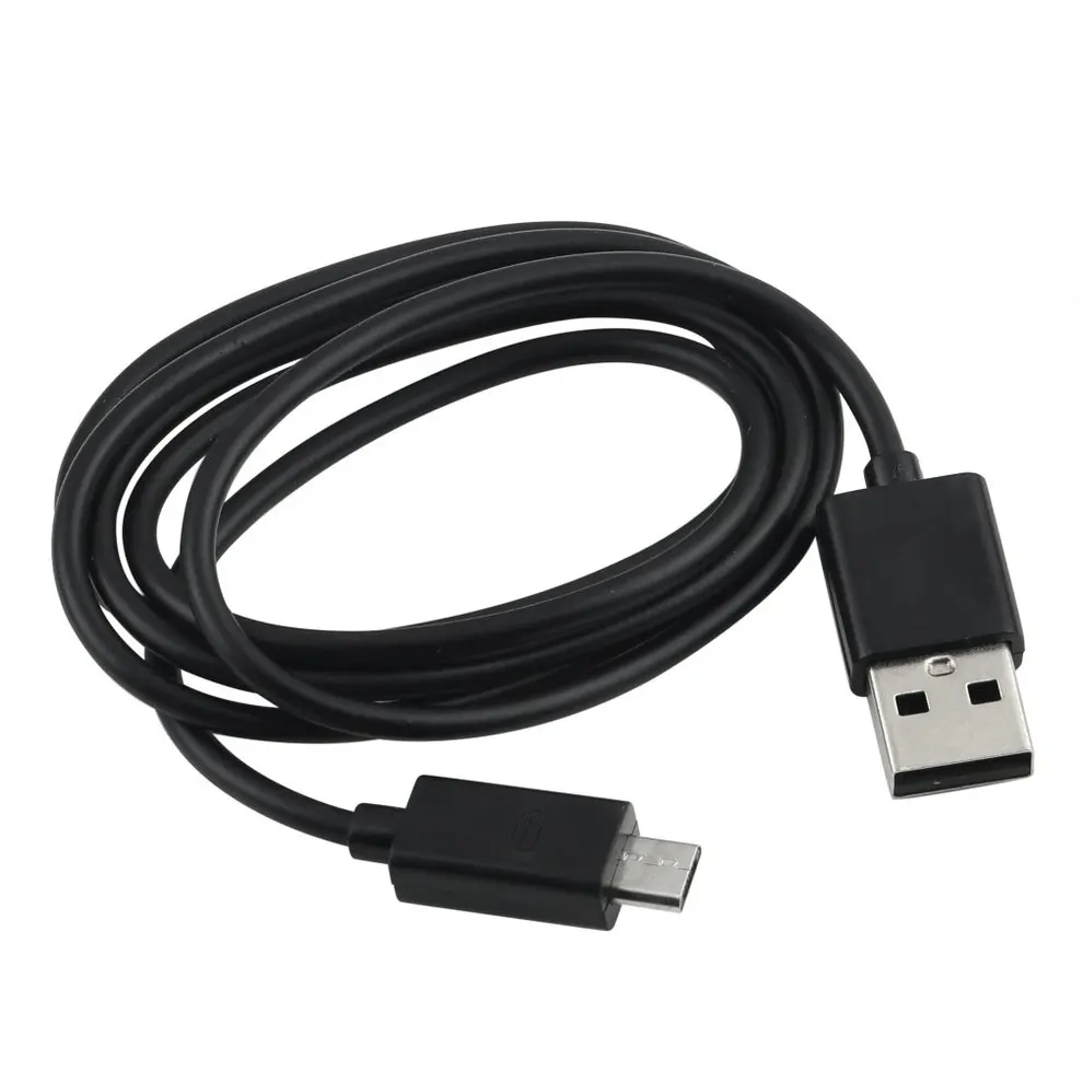 New Black Micro USB 2.0 Male A to Data Charger Cable For Android Amazon ...