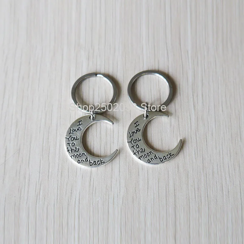 

New 2pcs Handmade Keychain Loves key ring Boyfriend girlfriend jewelry