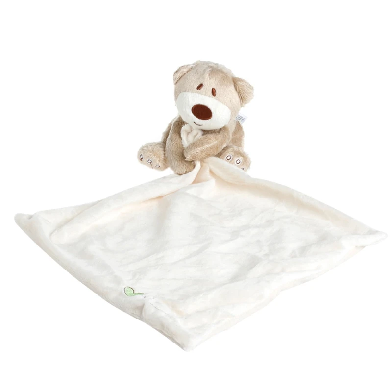 Плюшевый мишка, милое детское одеяло, плюшевое, моющееся одеяло, мягкая, гладкая игрушка - Цвет: beige