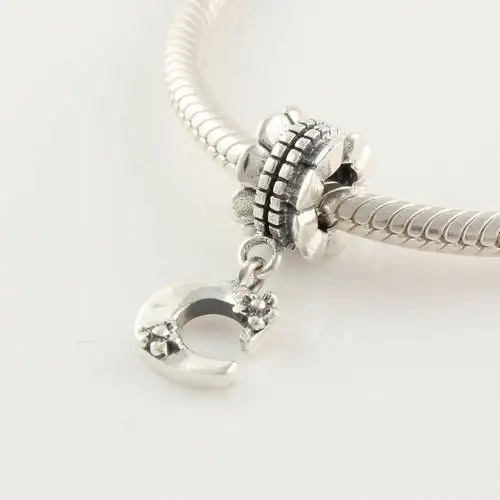 charm pandora lettre c charm pandora lettre c