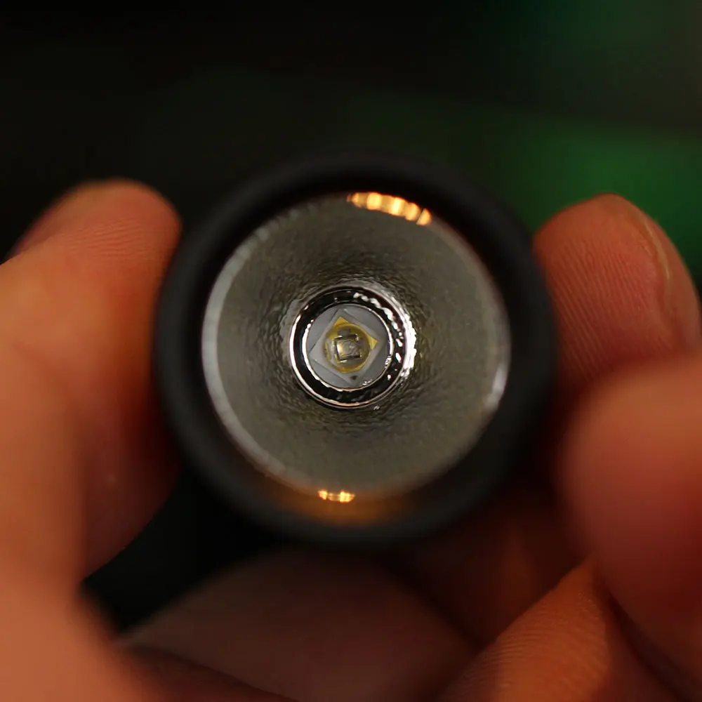 Светодиодный светильник Convoy S2 + черный УФ 365nm nichia 365UV светоотражатель OP
