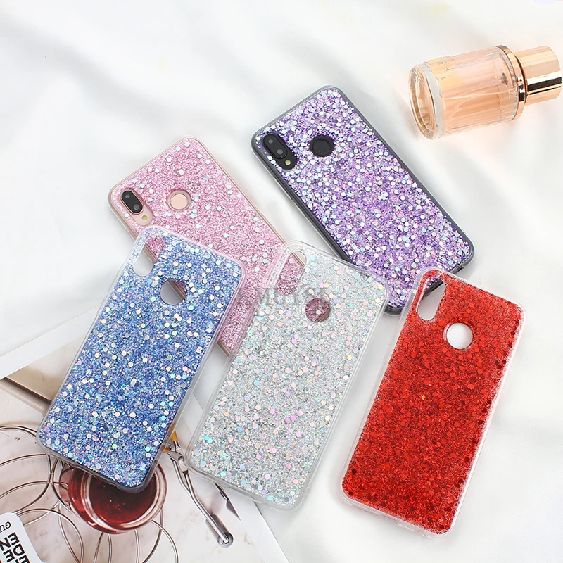 

Silicon Glitter Funda For Huawei P Smart P20 P30 P10 Lite Coque For Huawe Honor 10i 20i View 10 20 Mate 10 20 Lite Pro 20X Case