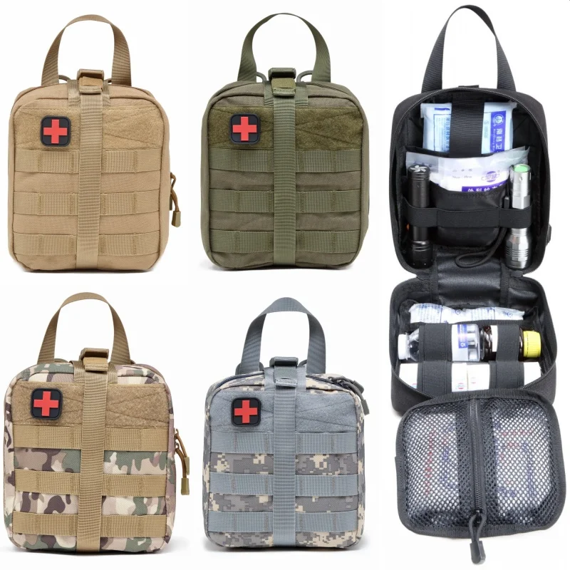 Tactical IFAK First Aid Kit Emergency Medical MOLLE Pouch EMT Medic Ammo Supply