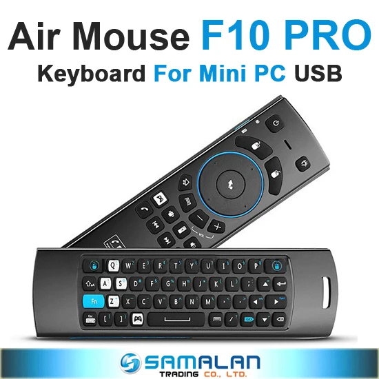 Fly Air mouse Mele F10 Pro USB 2 4 ГГц беспроводной пульт дистанционного управления Клавиатура