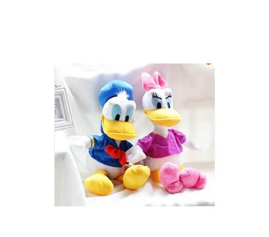 1pcs 30cm Cute Stuffed Dolls Donald Duck Daisy Duck Soft Plush Toys Kids toys Low Price