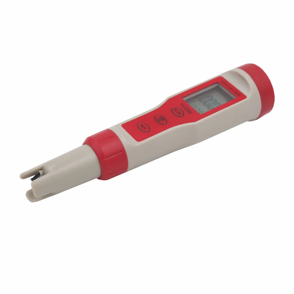 Цифровой рН-метр 4 в 1 PH TDS EC тест er термометр измеритель количества воды винный тестер мочи анализатор кислотность Тест Ручка 20
