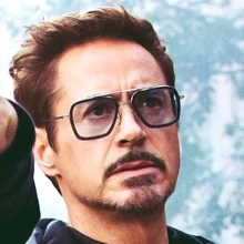 Iron Man Tony Stark Sunglasses Square Sunglasses Men Brand Designer 2019 Glasses Retro Robert Downey JR Eyeglasses UV400