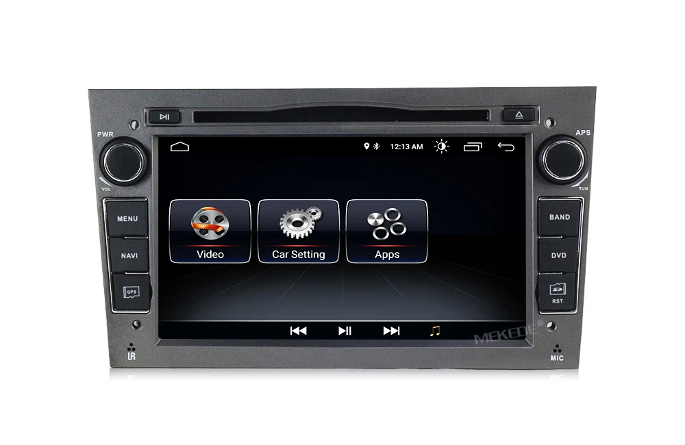 Clearance 2DIN Android8.1 HD screen 1024*600 Car multimedia player for Opel Astra Vectra Antara Zafira Corsa with radio gps dvd player 45