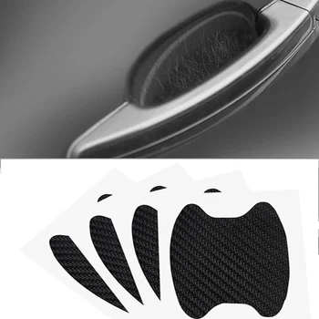 

4Pcs/Set Car Auto Door Film Sheet Handle Scratch Sticker aint scratch Protector Cover Exterior Accessories Car-styling