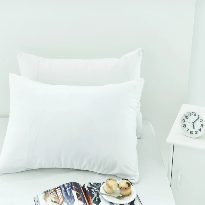 Set Of 2 King Size 21 37 Smooth Waterproof Zippered Pillow