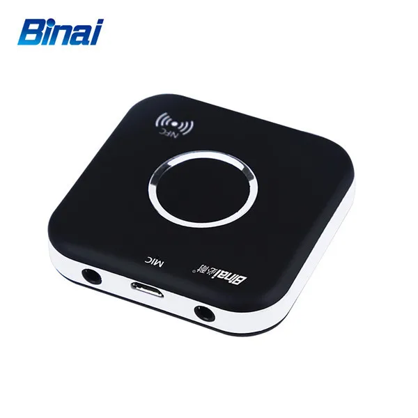 Binai G7 CSR8635 bluetooth 4,1 Музыка Аудио приемник адаптер NFC Бесконтактный для музыки ключ Беспроводной адаптер 3,5 мм AUX