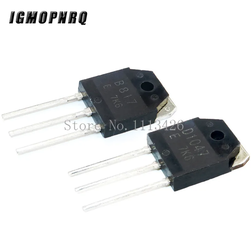 10 шт./лот 2SD1047 2sB 817 (D1047 B817) транзисторы мощности аудио усилитель трубки новый