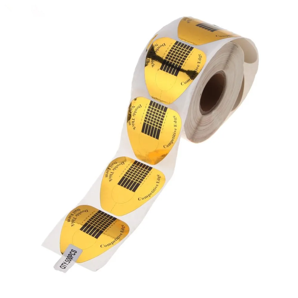 500pcs-Nail-Art-Sculpting-Extension-Nails-Forms-Guide-Stickers-U-Shaped-Nail-Guide-Sticker-Tape-French