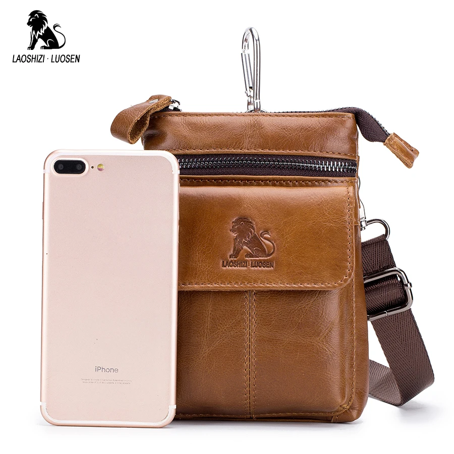 LAOSHIZI-LUOSEN-Vintage-Waist-Packs-Men-Travel-Fanny-Pack-Belt-Bag-Genuine-Leather-shoulder-Bag-Waist (4)