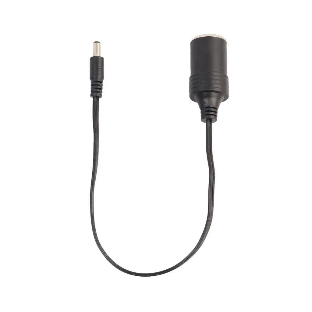 1 Piece Car Cigarette Lighter Cable Auto Lighter Socket To Male Power Switching Connector Adapter Extension Cable Black
