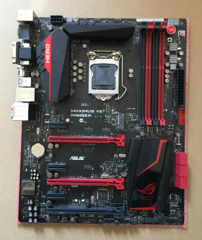  ASUS original MAXIMUS VII RANGER M7R Desktop Motherboard Z97 LGA1150 DDR3 32G M.2 SATA3 USB3.0 VGA 
