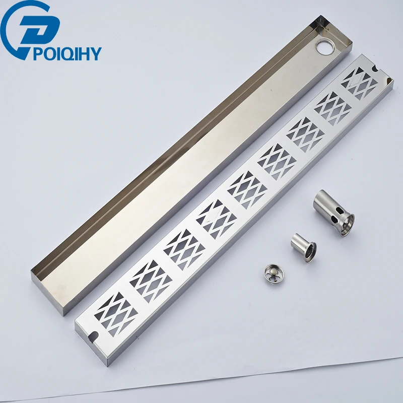 

Floor Drain Basin Tap Sink Drain Waste With Overflow 5 Color for Choose 70cm*10cm Bathroom