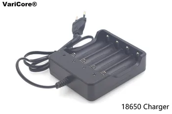 

1X 3.7V 18650 Charger Li-ion Battery 4.2V Four Slot Line Charge Full from Shutdown Factory Wholesale Fashlight batteries Charger