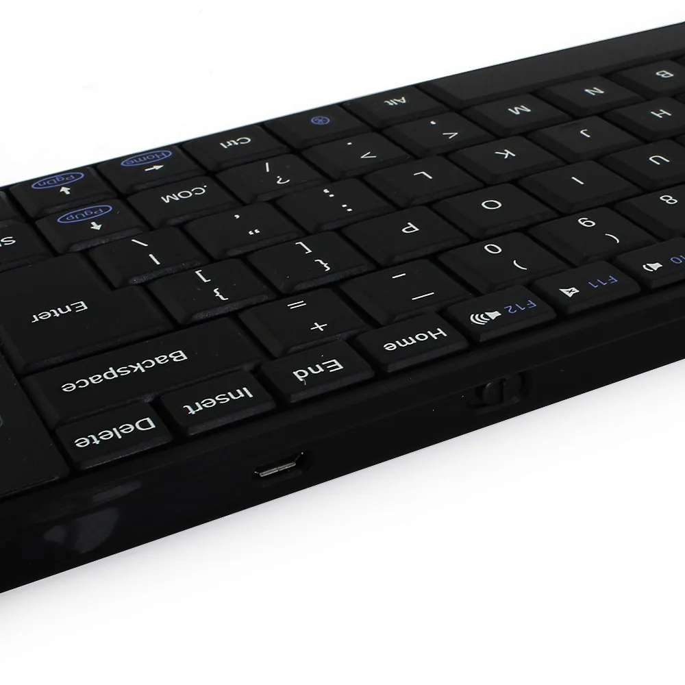 Супер тонкая Мини Беспроводная Bluetooth клавиатура с сенсорной панелью для Windows Mac ноутбук ПК Android смартфон беспроводная клавиатура