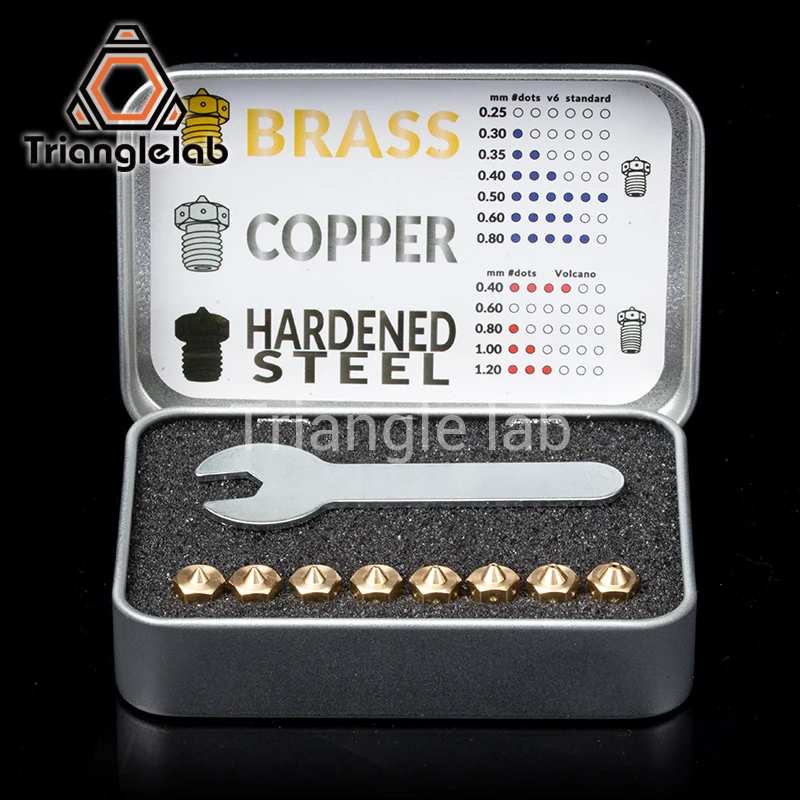 Trianglelab أعلى جودة V6 الفوهات ل 3D طابعات hotend كامل حجم حزمة 3D طابعة فوهة ل E3D الفوهات titan الطارد Trianglelab أعلى جودة V6 الفوهات ل 3D طابعات hotend كامل حجم حزمة 3D طابعة فوهة ل E3D الفوهات titan الطارد