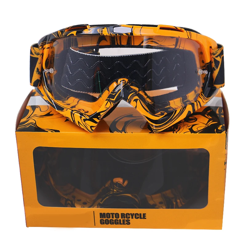 Comprar Gafas de casco de motocross profesional CE aprobado MTB gafas de bicicleta de descenso 3 colores disponibles casco de motocicleta