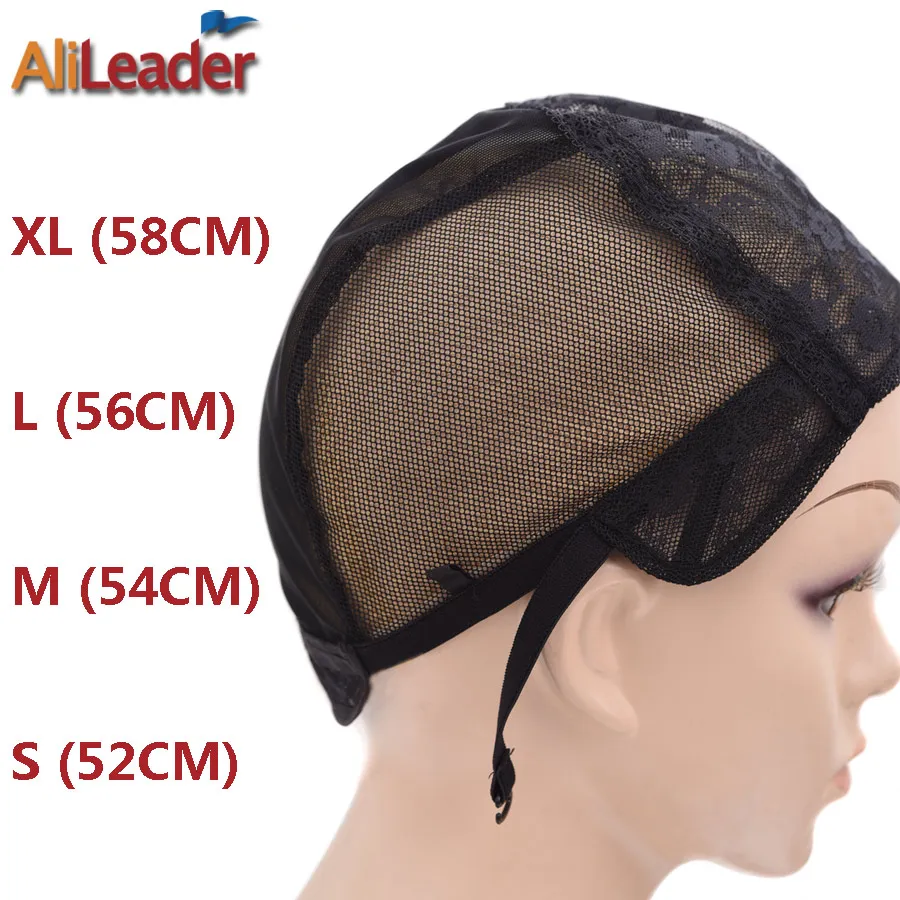 Alileader Best Wig Cap For Making Wigs Cheap With Adjustable Strap Lace Wig Net Cap Small Weaving Caps For Wig Making Free Ship Alileader Best Wig Cap For Making Wigs Cheap With Adjustable Strap Lace Wig Net Cap Small Weaving Caps For Wig Making Free Ship