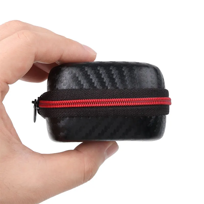 

kebidumei Zipper Earphone Case Bag Portable Storage Case Headphone SD Card Bag Box Earphone Accessories Caja del auricular