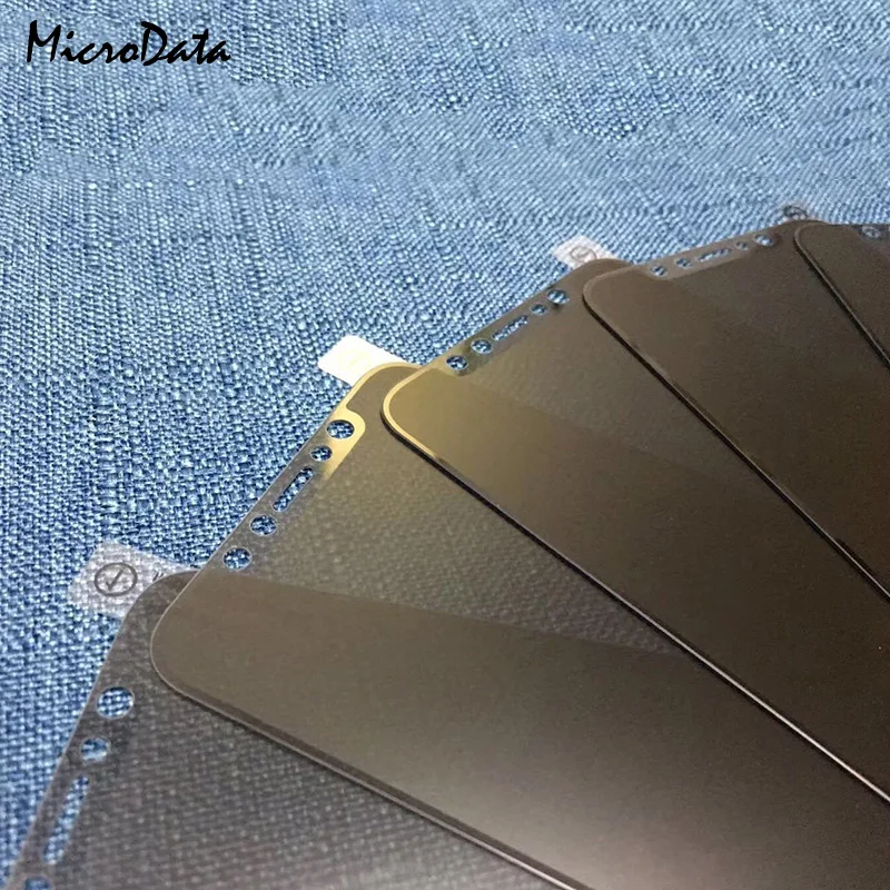 MicroData For iPhoneX Privacy Anti Spy Matte Frosted Tempered Glass For